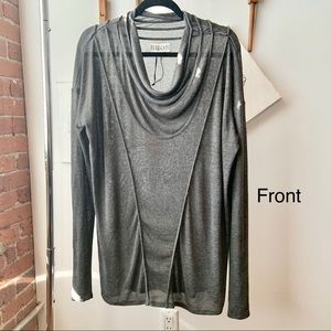 BHON elegant pullover, gray size Lg, $14